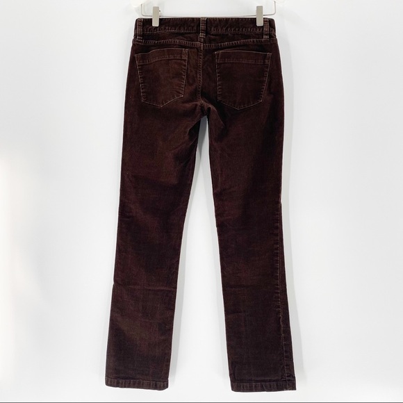 J. Crew Brown Corduroy Matchstick Pants Size 27 - Picture 6 of 8